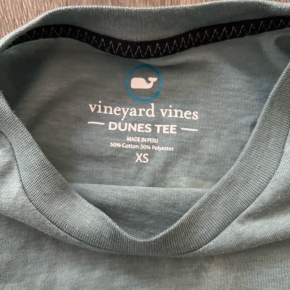 Vineyard Vines x Jeep Limited Edition Graphic Tee Men’s XS Blue Green EUC Rare - Picture 3 of 5